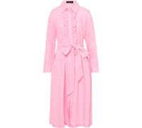 REITMAYER Leinenkleid mit Rüschenkante Rosa (Größe: 36) 36 rosa