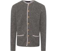 REITMAYER Linksstrick-Cardigan mit Rückenmotiv Grau (Größe: L) 52 grau