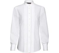 REITMAYER Stehkragenbluse mit Spitze Weiß (Größe: 42) 42 weiß