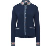 REITMAYER Strickjacke mit Jacquard-Muster Blau (Größe: 46) 46 blau
