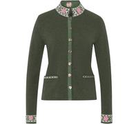 Reitmayer Strickjacke mit Jacquard-Muster Grün 36