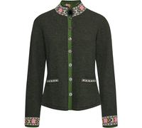 REITMAYER Strickjacke mit Jacquard-Muster Grün (Größe: 42)
