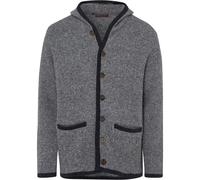 REITMAYER Strickjacke mit Kapuze Graumelange (Größe: M) M grau