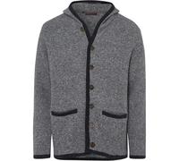 REITMAYER Strickjacke mit Kapuze Graumelange (Größe: L) L grau