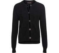 REITMAYER Strickjacke mit Samtband Schwarz (Größe: 42) 42 schwarz