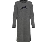 REITMAYER Strickkleid mit Hirsch Graumelange (Größe: 42) 42 grau