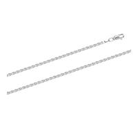 Reizende Kette und Armband aus Silber 925, Flechten - Anker, Breite ca. 2 mm 55 cm