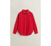 GANT Damen Relaxed Fit Cordbluse (42) RUBY Rot