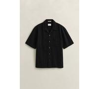 GANT - Relaxed Fit Dobby Stripe Hemd black - Gr. - M