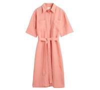 REL Linen SS Shirt Dress