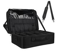 Relavel Kosmetiktasche, Relavel Extra Große Kosmetikkoffer, Reise Schminkkoffer Portable Beauty Case mit Einstellbaren Teiler Groß Professionell Make Up Tasche Cosmetic Bag Organizer Train Case