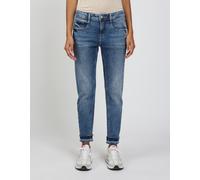 Relax-fit-Jeans GANG "94AMELIE CROPPED", Damen, Gr. 26, N-Gr, lightning crash, Denim/Jeans, Obermaterial: 98% Baumwolle, 2% Elasthan, relaxed fit 7/8-Länge, Jeans, aus robustem Gabardine Stretch (9208