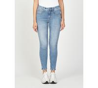 Relax-fit-Jeans GANG "94AMELIE CROPPED", Damen, Gr. 26, Normalgrößen, summer joy, 98% Baumwolle, 2% Elasthan, unifarben, relaxed fit lang, Jeans, im 5-Pocket-Style (43860202-26) summer joy