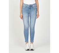 Relax-fit-Jeans GANG "94AMELIE CROPPED", Damen, Gr. 29, Normalgrößen, summer joy, 98% Baumwolle, 2% Elasthan, unifarben, relaxed fit lang, Jeans, im 5-Pocket-Style (43860202-29) summer joy