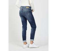 Relax-fit-Jeans GANG "94AMELIE", Damen, Gr. 30, N-Gr, precious wash, Denim/Jeans, Obermaterial: 79% Baumwolle, 20% Polyester, 1% Elasthan, casual, regular fit, Jeans, aus Sweat Denim (67668419-30) pre