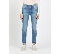 Relax-fit-Jeans GANG "94AMELIE", Damen, Gr. 31, N-Gr, blau (azure blau), Denim/Jeans, Obermaterial: 90% Baumwolle, 6% Polyester, 4% Elasthan, bequem lang, Jeans, mit doppelter rechter Gesäßtasche, Top