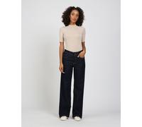Relax-fit-Jeans GANG "94AMELIE WIDE", Damen, Gr. 28, Normalgrößen, prewashed, 99% Baumwolle, 1% Elasthan, unifarben, relaxed fit lang, Jeans, im 5-Pocket-Style (68119164-28) prewashed