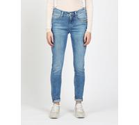Relax-fit-Jeans GANG "GANG Jeans Relaxed Fit 94AMELIE", Damen, Gr. 26, blau (denim blau), 90% Baumwolle, 4% Elasthan, 6% Polyester, Jeans (94231149-26) denim blau
