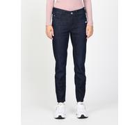 Relax-fit-Jeans GANG "GANG Jeans Relaxed Fit 94AMELIE", Damen, Gr. 29, denim dunkelblau, Denim/Jeans, 86% Baumwolle, 1% Elasthan, 13% Polyester, Jeans (37104455-29) denim dunkelblau