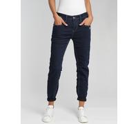 Relax-fit-Jeans GANG "GANG Jeans Relaxed Fit 94AMELIE", Damen, Gr. 33, denim blau, Denim/Jeans, 59% Baumwolle, 36% Polyester, 5% Elasthan, Jeans (70873523-33) denim blau
