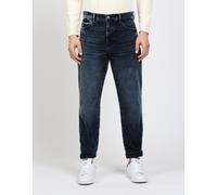 Relax-fit-Jeans GANG "GANG Jeans Relaxed Fit 94MILAN", Herren, Gr. 32, Normalgrößen, blau (denim blau), 98% Baumwolle, 2% Elasthan, Jeans (92824268-32) denim blau