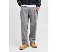 Jack & Jones Baggy Fit Jeans mit 5-Pocket-Design Modell 'ALEX' in Hellgrau, Größe 29/32
