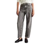 Relax-fit-Jeans MARC O'POLO DENIM "aus reiner Baumwolle", Damen, Gr. 31, Länge 34, medium grau, Obermaterial: 100% Baumwolle, unifarben, relaxed fit knöchelfrei, Jeans (33067962-31) medium grau