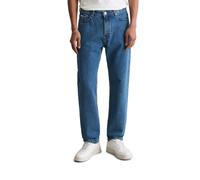 Straight-Jeans MARC O'POLO DENIM, Herren, Gr. 34, Länge 30, dunkelblau, Denim/Jeans, Obermaterial: 100% Baumwolle, Casual, Jeans, gerade Form, cleane Optik (82586433-34) dunkelblau