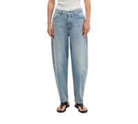 Relax-fit-Jeans MARC O'POLO "mit CIRCULOSE", Damen, Gr. 27, Länge 32, blau (light blau), Obermaterial: 79% Baumwolle, 20% Viskose, 1% Elasthan, unifarben, loose fit knöchellang, Jeans (88274112-27) li