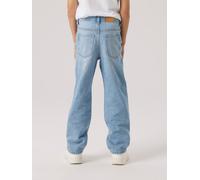 Relax-fit-Jeans NAME IT "NKMRYAN LOOSE JEANS 5760-RM NOOS", Jungen, Gr. 152, N-Gr, blau (light blau denim), Denim/Jeans, Obermaterial: 100% Baumwolle, leichte Abriebeffekte, loose fit lang, Jeans (252