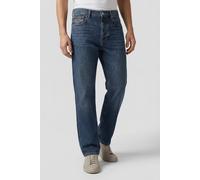 Relax-fit-Jeans PEPE JEANS "BEXLEY", Herren, Gr. 34, Länge 34, blau (mid blau), Denim/Jeans, Obermaterial: 100% Baumwolle, relaxed fit lang, Jeans, Regular Waist (88799216-34) mid blau