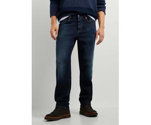 Relax-fit-Jeans PEPE JEANS "relaxed fit jeans COMFORT STRAIGHT DALSTON", Herren, Gr. 31, Länge 34, blau (worn tinted schwarz), 98% Baumwolle, 2% Elasthan, Jeans (67002668-31) worn tinted schwarz