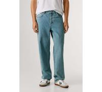 Relax-fit-Jeans PEPE JEANS "relaxed fit jeans LOOSE TAPERED JEANS HELIX STRIPED", Herren, Gr. 34, Länge 32, blau (12 oz stripe denim), 100% Baumwolle, Jeans (65185743-34) 12 oz stripe denim