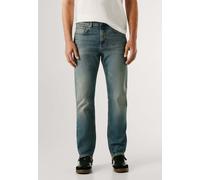 Pepe Jeans Straight Fit Jeans aus reiner Baumwolle Modell 'CASH' in Jeansblau, Größe 36/32
