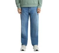 Relax-fit-Jeans QS "Style Devon", Herren, Gr. 38, Länge 34, blau (light blau), Denim/Jeans, Obermaterial: 99% Baumwolle, 1% Elasthan, unifarben, relaxed fit knöchellang, Jeans, im Five-Pocket Style (3