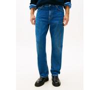 Relax-fit-Jeans TOMMY HILFIGER "RIVER", Herren, Gr. 40, Länge 32, dash blau, Denim/Jeans, Obermaterial: 100% Baumwolle, relaxed fit, Jeans (14361402-40) dash blau