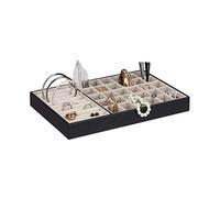 relaxdays Schmuckablage »Schmucktablett Damen«