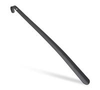 relaxdays Schuhlöffel Metall schwarz