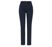 Relaxed by Toni Damen 5-Pocket-Hose Alice mit bequemem Schlupfbund Größe 38 Dunkelblau