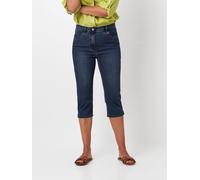 Relaxed by TONI Jeans-Caprihose "Meine beste Freundin" in Dunkelblau - Größe 40 | Damenhosen