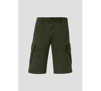 Cargoshorts mit Knopf- und Reißverschluss 30 men Oliv