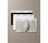 Calvin Klein 3er-Pack Icon Baumwoll-Stretch-Boxershorts für Herren NB4286 | Herrenunterwäsche, mittelhoch geschnitten, bequeme Passform, feuchtigkeitsregulierend, nahtloser Infinity Bond-Bund