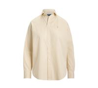 Relaxed-Fit Baumwollhemd mit Streifen XXS Tan