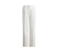 Relaxed-Fit-Bundfaltenhose mit Baumwolle 46 White
