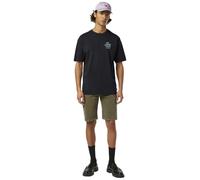 Scotch & Soda Men's Relaxed-fit front and back artwork T-Shirt, Washed Black, XL