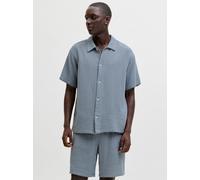 Relaxed Fit Hawaii-hemd L Blau