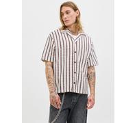 Relaxed Fit Hawaii-hemd L Weiß