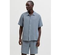 Relaxed Fit Hawaii-hemd M Blau