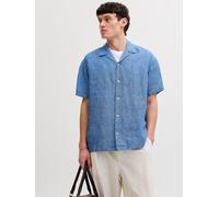 Relaxed Fit Hawaii-hemd S Blau