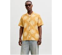 Relaxed Fit Hawaii-hemd S Gelb
